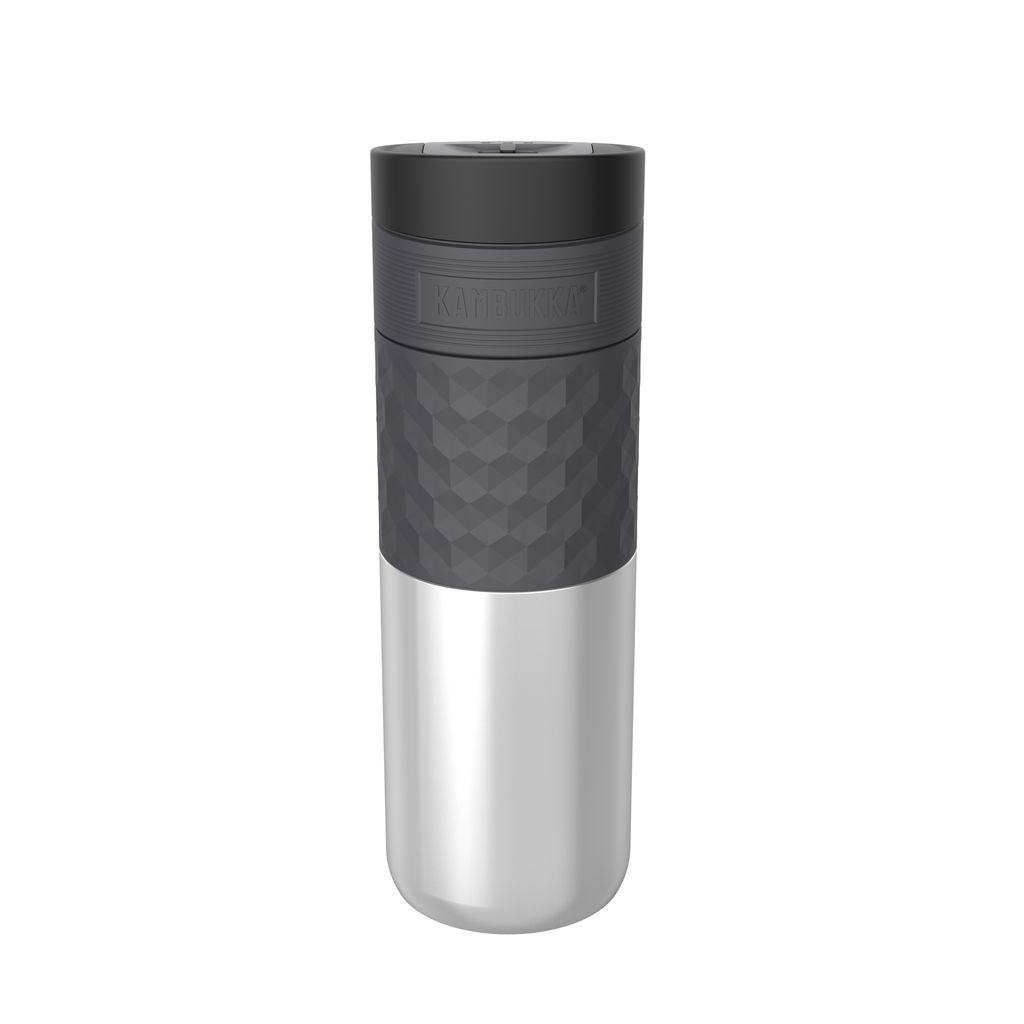 Travel mug isotherme 500 ml inox + grip - Visuel 1